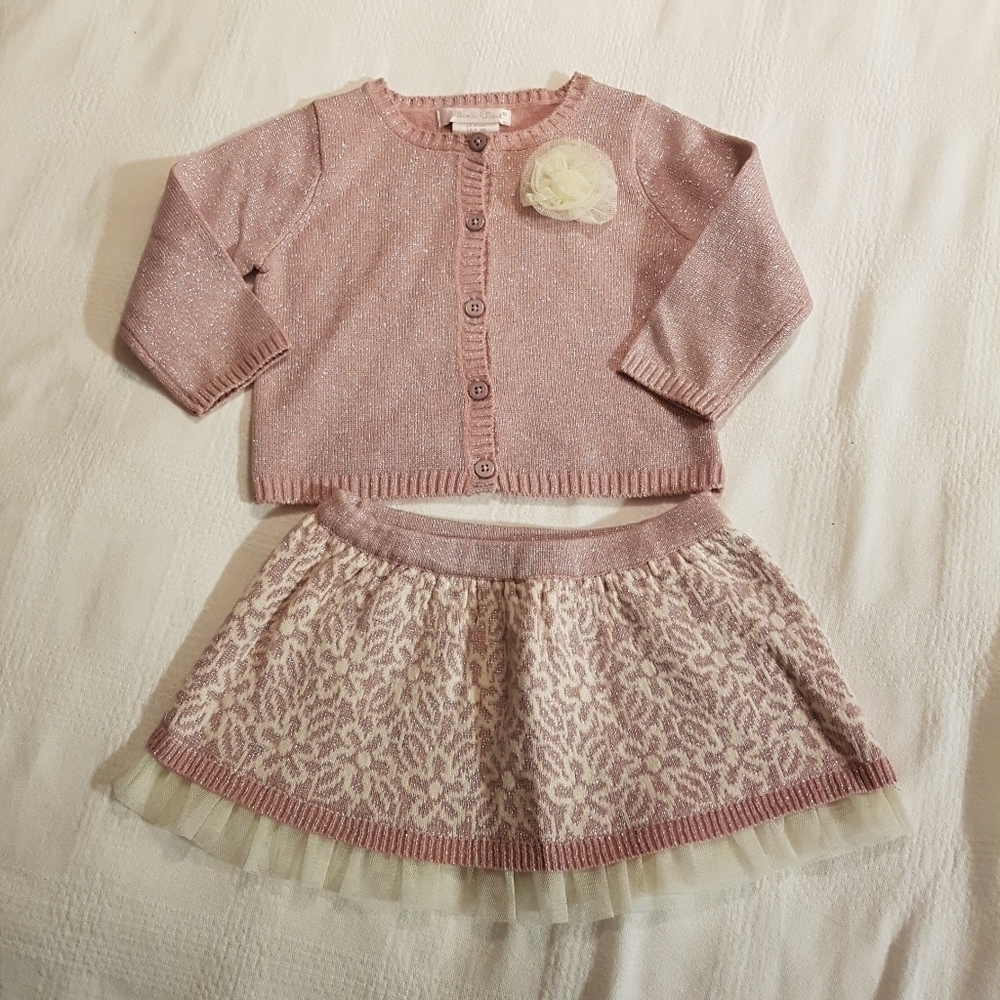 Jillian's Closet 6-9 month knit set